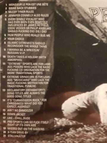 Tracks cd peruke   please mess with texas