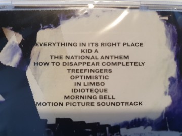 Tracks cd radiohead   kid a   0724352959020