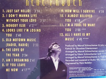 Tracks cd rene froger   midnight man   0871219572431