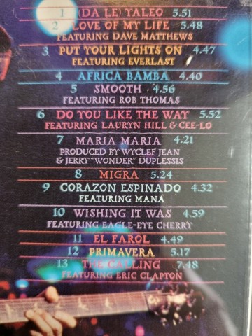 Tracks cd santana   supernatural   0078221908023