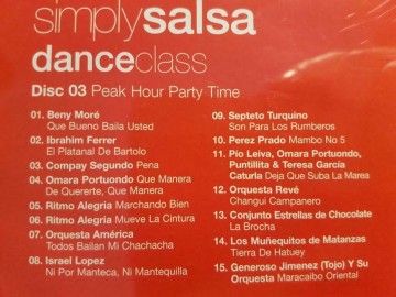 Tracks cd simply salsa dance class   peak hour party time   0698458246226