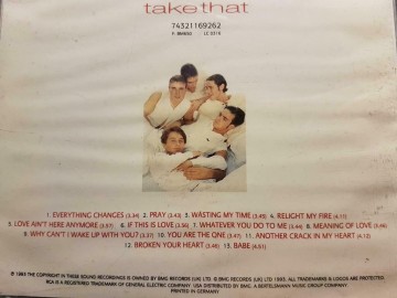 Tracks cd take that   everything changes   0743211692625