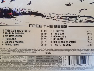 Tracks cd the bees   free the bees   0724357159128
