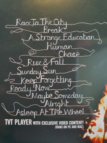 Tracks cd the cinematics   a strange education   0016581609020