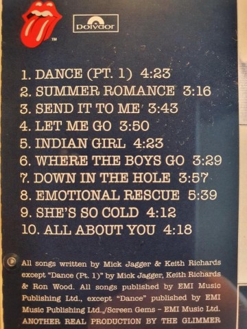 Tracks cd the rolling stones   emotional rescue   0602527015651