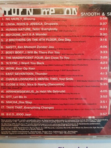 Tracks cd turn me on  smooth  sexy   5099719971027