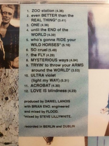 Tracks cd u2   achtung baby   0731451034725