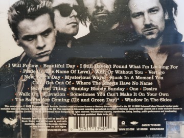 Tracks cd u2   u218 singles   0602517135499