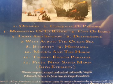 Tracks cd vangelis   1492   conquest of paradise   0745099101428