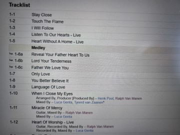 Tracks cd1 dgs 2cd ralph van manen   more than a song   8713542006486