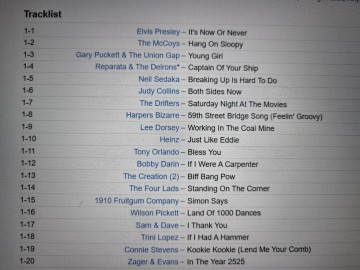 Tracks cd1 dgs 5cd 100 hits 60s   0654378700125