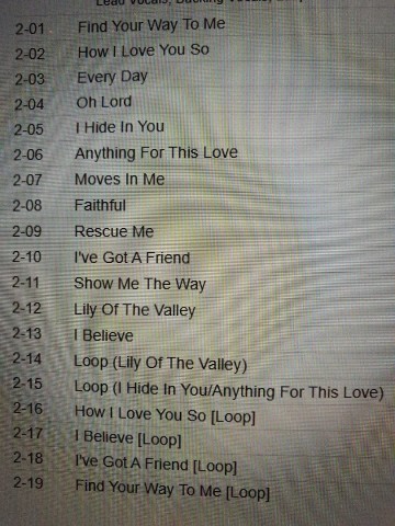 Tracks cd2 dgs 2cd kede r   the mystery   0657330100124