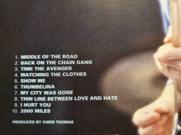 Tracks cd3 5cd pretenders   original album series   0825646846160