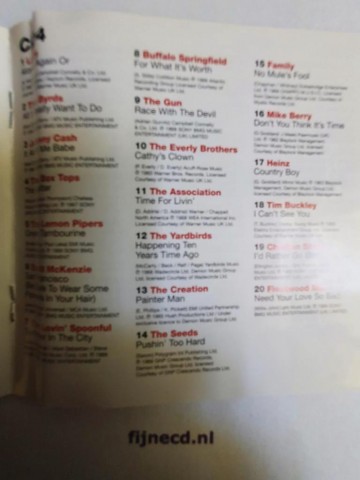 Tracks cd4 5cd 100 hits 60s   0654378700125