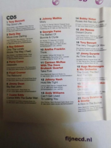Tracks cd5 5cd 100 hits 60s   0654378700125