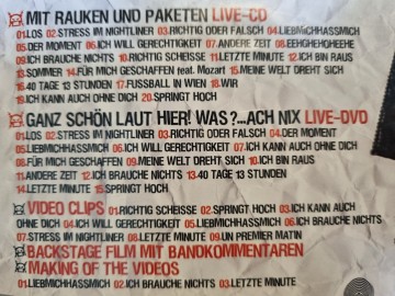 Tracks cddvd killerpilze   mit rauken und paketen live   0602517540194
