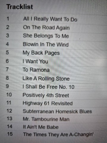 Tracks dgs cd bob dylan   blowin in the wind   4013659037194