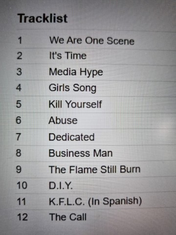 Tracks dgs cd isolated   end of all hate   ndr 00105