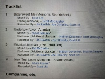 Tracks dgs cd single rem   bittersweet me   0093624379027