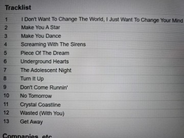 Tracks dgs cd squad five o   squad five o   0724354306327