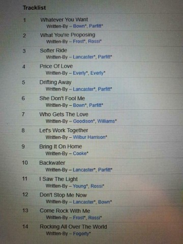 Tracks dgs cd status quo   a few bars more   0731455000221