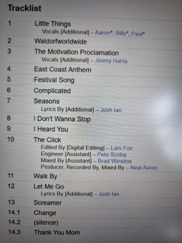 Tracks dsg cd good charlotte   good charlotte   5099751097426