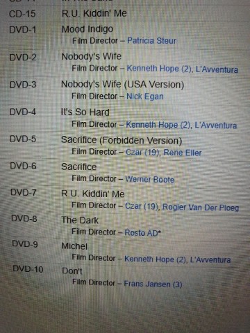 Tracks dvd dgs cddvd anouk   lost tracks    0724353260026