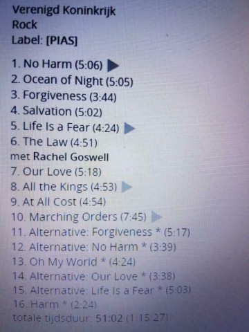 Tracks mm 2cd editors   in dream   5414939925603