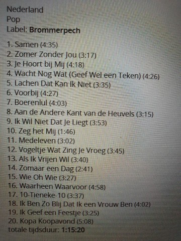 Tracks mm 2cd paul de leeuw   paracdmol   5099747779527