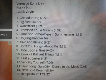 Tracks mm 2cd simple minds   live in the city of light   0724381302026