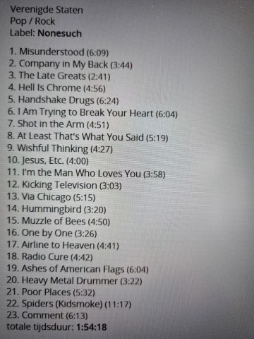 Tracks mm 2cd wilco   kicking television  live in chicago   0075597990324