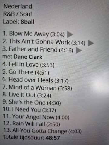 Tracks mm cd alain clark   live it out   8717774660423