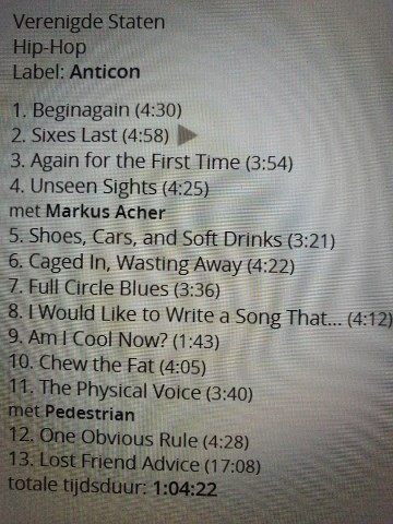 Tracks mm cd alias   muted   0655035503622