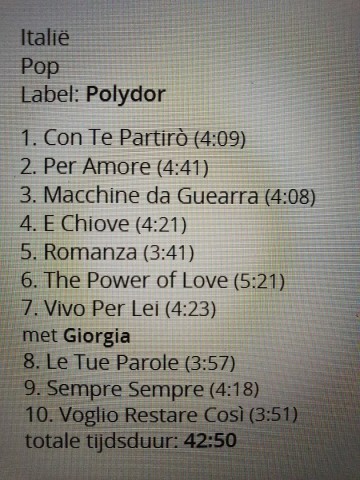 Tracks mm cd andrea bocelli   bocelli   0731452756923