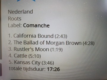 Tracks mm cd assorted travellers   rustlers moon   assorted travellers