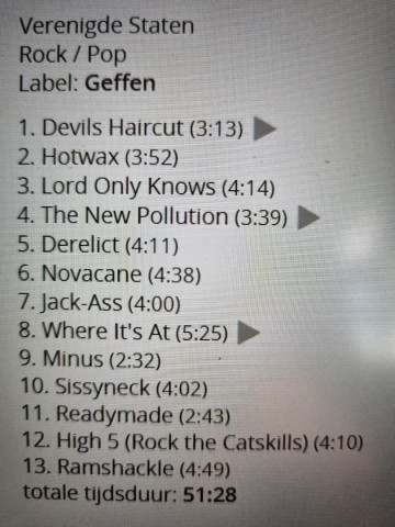 Tracks mm cd beck   odelay   0720642482322