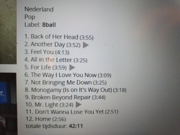 Tracks mm cd bertolf   for life   8717774661161