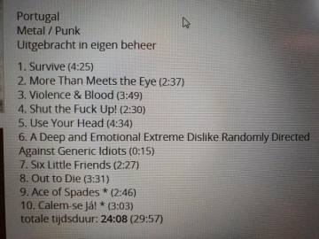 Tracks mm cd booby trap   survivor   0700425431938