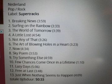 Tracks mm cd coparck   few chances come once in a lifetime   0608917519822