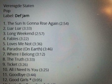 Tracks mm cd cris cab   where i belong   0602537770908