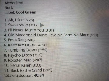 Tracks mm cd de staat   machinery   8712725733225