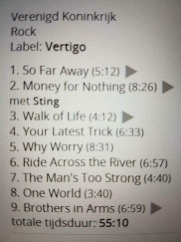 Tracks mm cd dire straits   brothers in arms   0042282449924