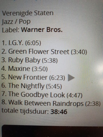 Tracks mm cd donald fagen   the nightfly   0075992369626