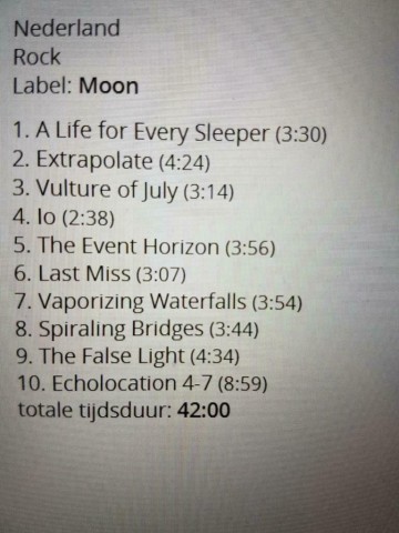 Tracks mm cd duncan idaho   the event horizon   9789079933099