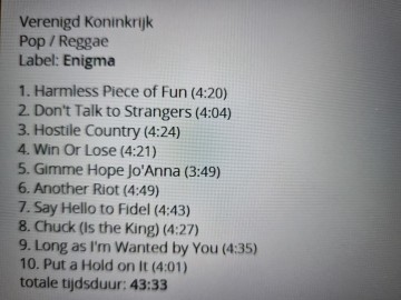 Tracks mm cd eddy grant   file under rock   0077779034321