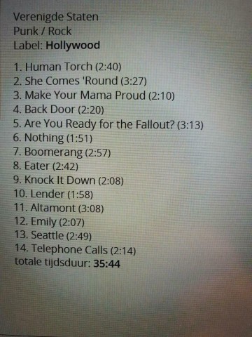 Tracks mm cd fastball   make your mama proud   0720616204523