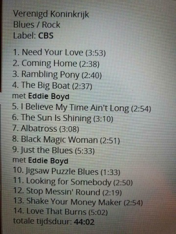 Tracks mm cd fleetwood mac   greatest hits   5099746535124