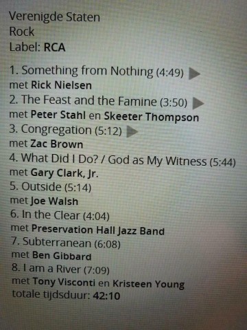 Tracks mm cd foo fighters   sonic highways   0888430900820