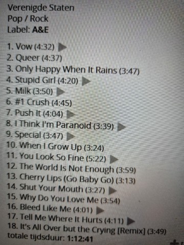 Tracks mm cd garbage   absolute garbage   5051442248722