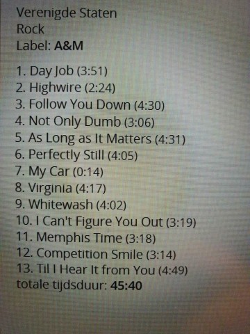 Tracks mm cd gin blossoms   congratulations im sorry   0731454047029